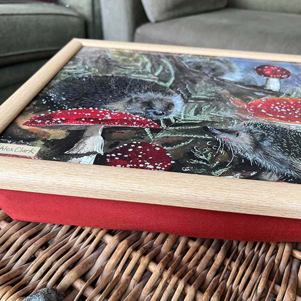 Alex Clark Lap Tray - Hedgehogs