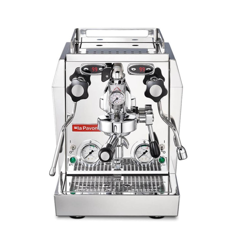La Pavoni Giotto Guru Botticelli Speciality Coffee Machine - Silver - Potters Cookshop