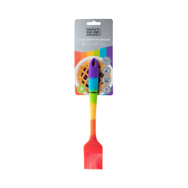 Taylor's Eye Witness Silicone Pastry Brush - Rainbow