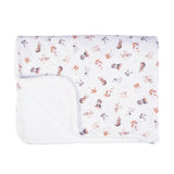 Wrendale Designs by Hannah Dale Little Wren Baby Blanket - Little Paws - Dog