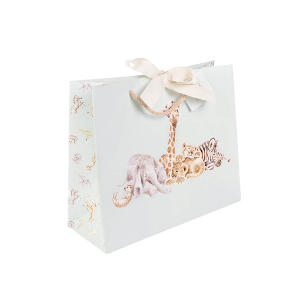 Wrendale Designs Little Wren Gift Bag - Little Savannah - African Animals