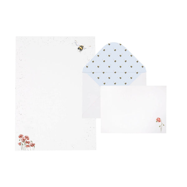 Wrendale Designs by Hannah Dale Letter Writing Set - Flight of the Bumblebee