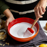 Le Creuset Craft Medium Silicone Spatula - Cerise - Potters Cookshop