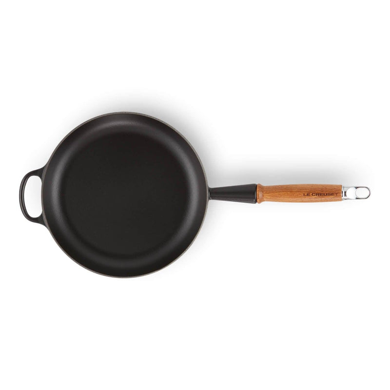 Le Creuset Signature Cast Iron 2 Piece Frying Pan Set - Satin Black - Potters Cookshop