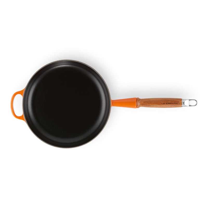 Le Creuset Signature Cast Iron 2 Piece Frying Pan Set - Volcanic - Potters Cookshop