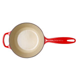 Le Creuset Signature Cast Iron 3 Piece Saucepan Set - Cerise - Potters Cookshop
