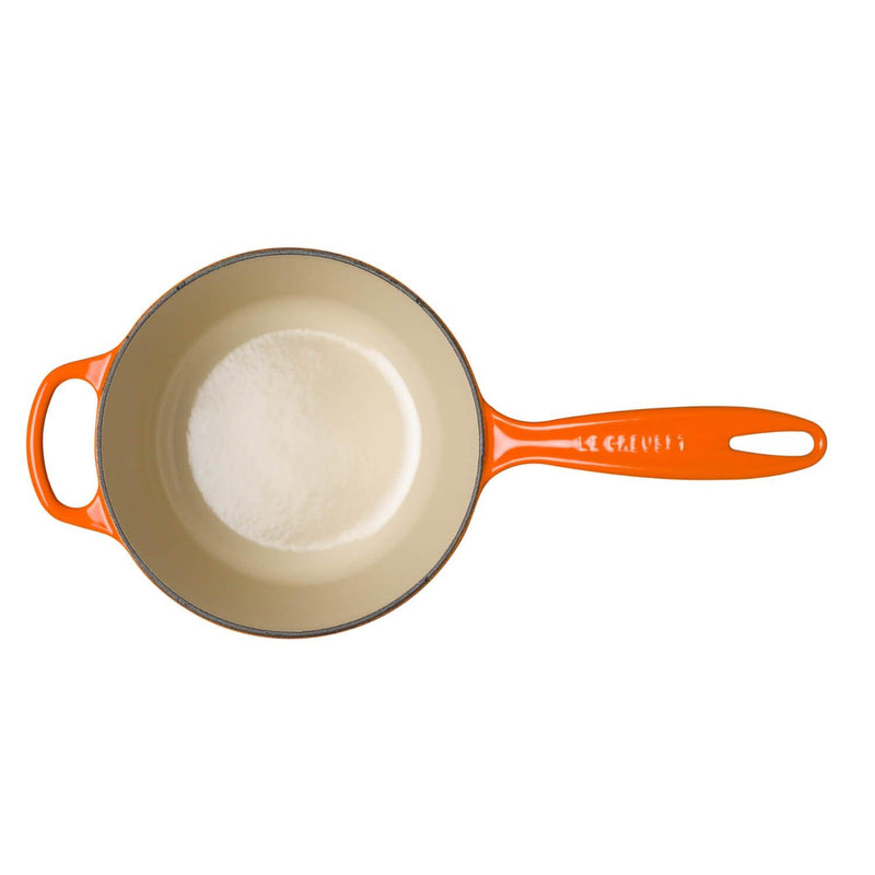 Le Creuset Signature Cast Iron 3 Piece Saucepan Set - Volcanic - Potters Cookshop