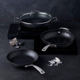 Le Creuset Toughened Non-Stick Shallow Frying Pan Set - 2 Piece - Potters Cookshop