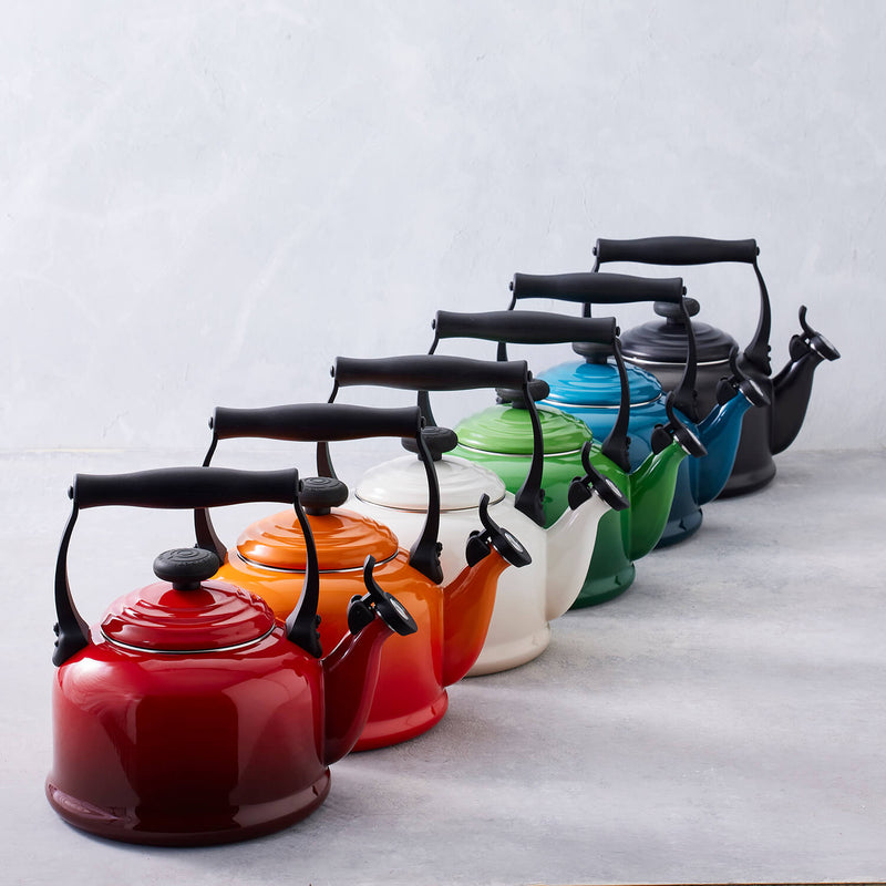Buy Le Creuset Traditional Stove Top Kettle Meringue Potters Cookshop