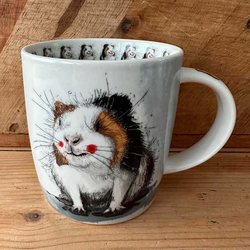 Alex Clark 400ml Mug - Guinea Pig