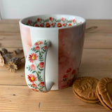 Alex Clark Mug - Goldie & Flowers - Potters Cookshop