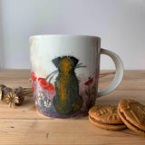 Alex Clark Mug - Border & Poppies - Potters Cookshop