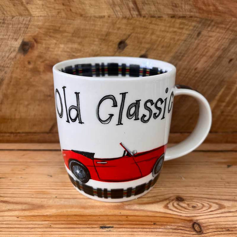 Alex Clark 400ml Mug - Old Classic Car