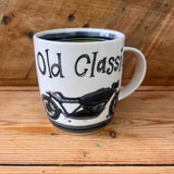 Alex Clark 400ml Mug - Old Classic Motorbike