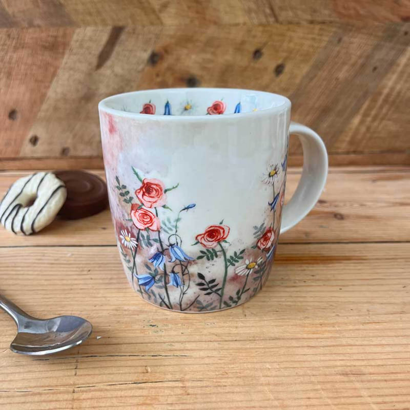 Alex Clark 400ml Mug - Meadow Flowers