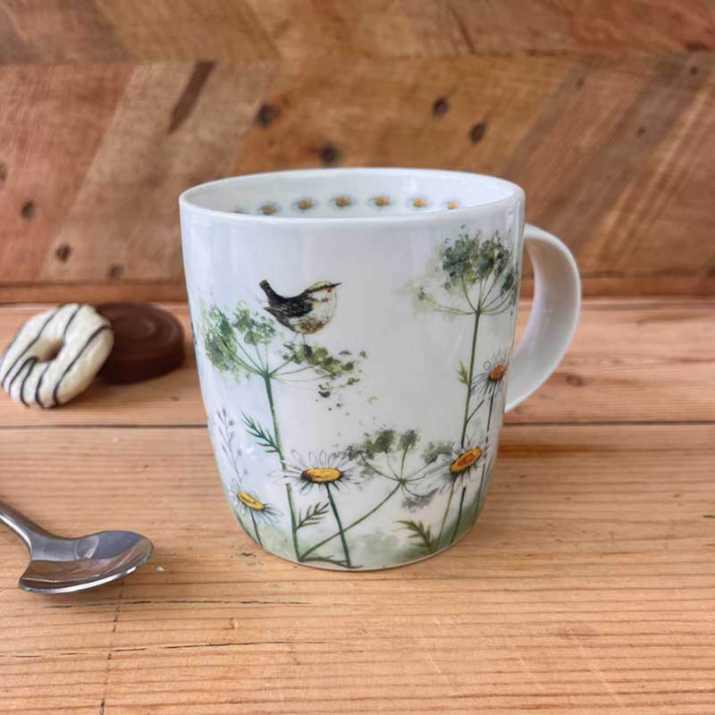 Alex Clark 400ml Mug - Wren & Cow Parsley