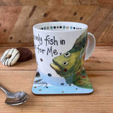 Alex Clark 400ml Mug - Only Fish In The Sea