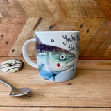 Alex Clark 400ml Mug - Only Fish In The Sea