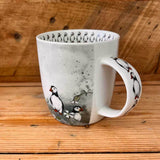 Alex Clark 400ml Mug - Puffins & Sea Campion