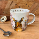 Alex Clark 400ml Mug - Rabbit & Daisies