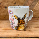 Alex Clark 400ml Mug - Rabbit & Daisies