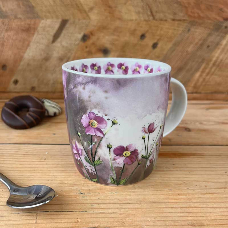 Alex Clark 400ml Mug - Japanese Anemones