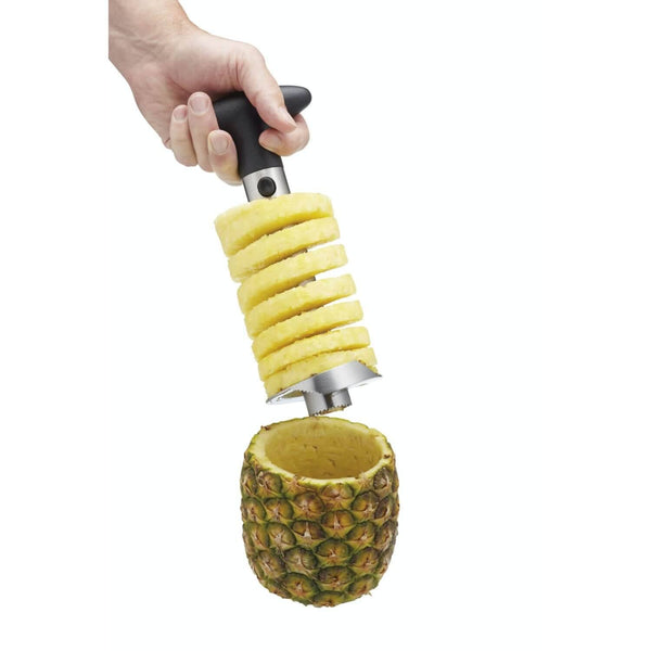 MasterClass Stainless Steel Pineapple Corer & Slicer - Potters Cookshop