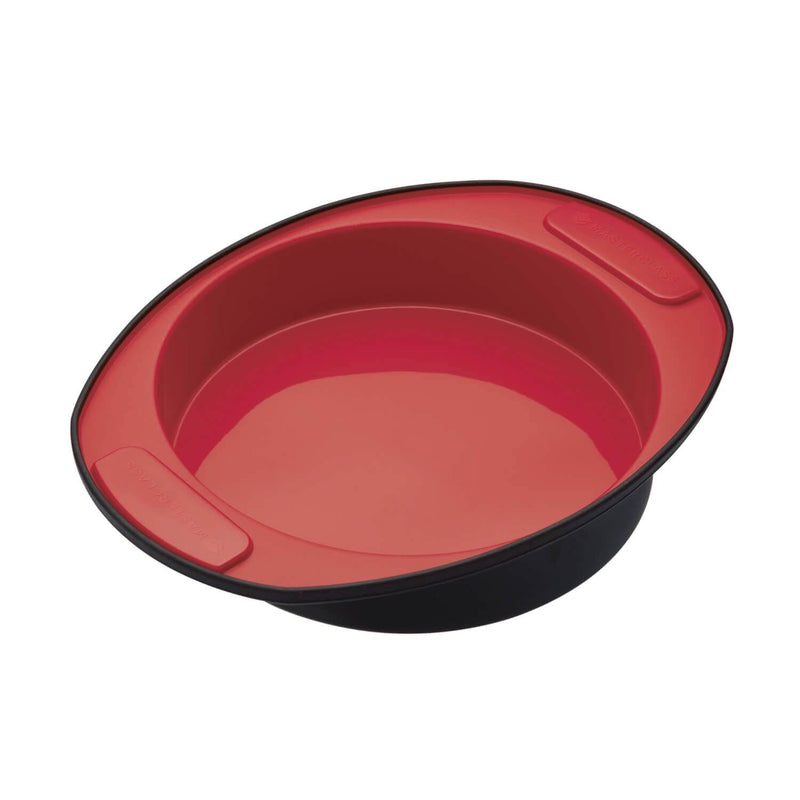 MasterClass Smart Seamless Silicone Flexible Round Cake Pan - 20cm - Potters Cookshop