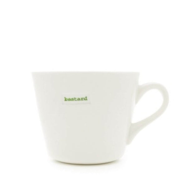 Keith Brymer Jones Word Range Bucket Mug - Bastard