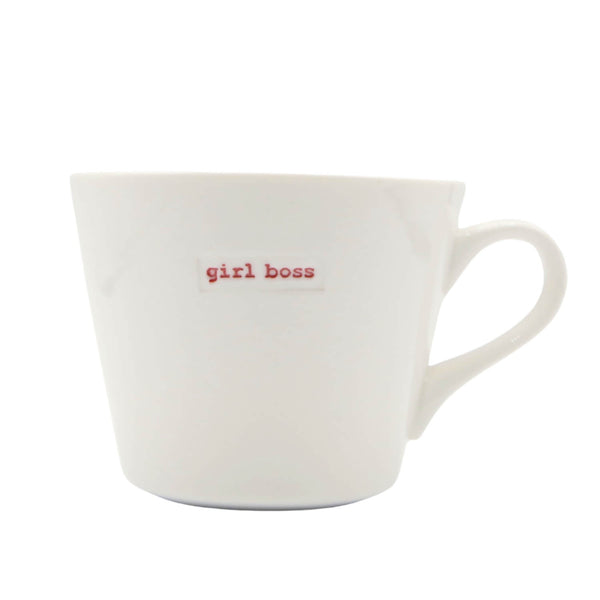 Keith Brymer Jones Range Word Bucket Mug - Girl Boss