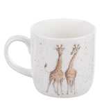Wrendale Designs China Mug - First Kiss Giraffe