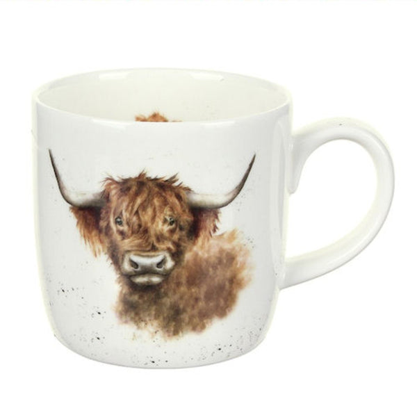 Wrendale Designs China Mug - Highland Coo