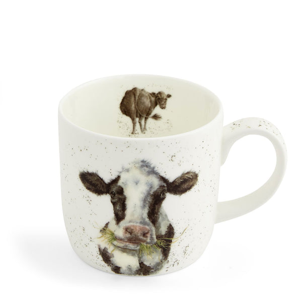 Royal Worcester Wrendale Designs Mug - Mooo Cow