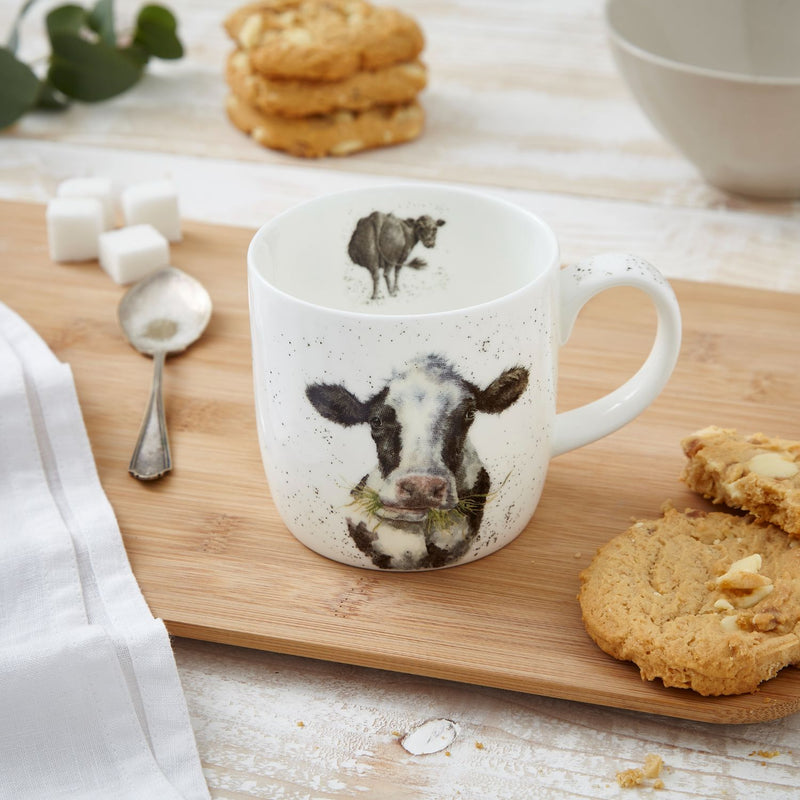 Royal Worcester Wrendale Designs Mug - Mooo Cow