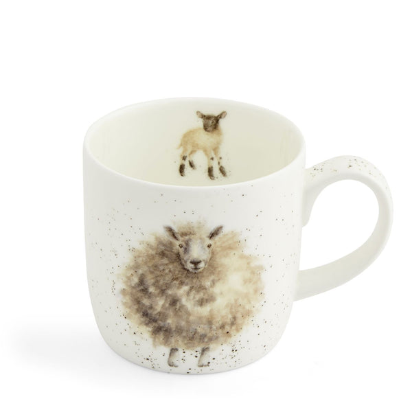 Royal Worcester Wrendale Designs Mug - Woolly Jumper