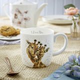 Wrendale Designs by Hannah Dale Bone China Large 400ml Mug - I Love You