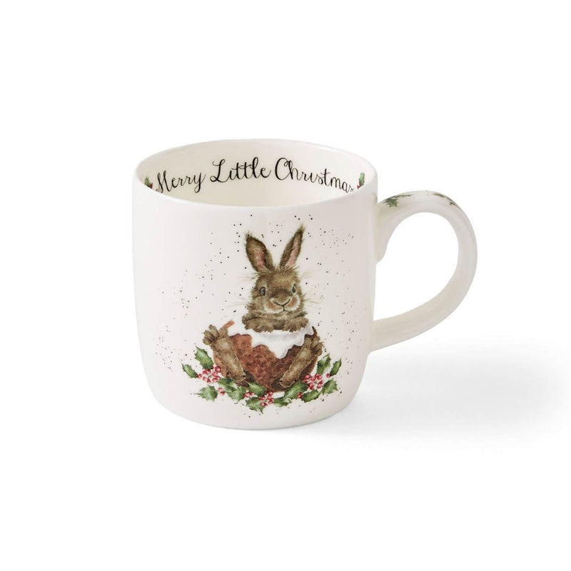 Royal Worcester Wrendale Christmas Mug - Merry Little Xmas