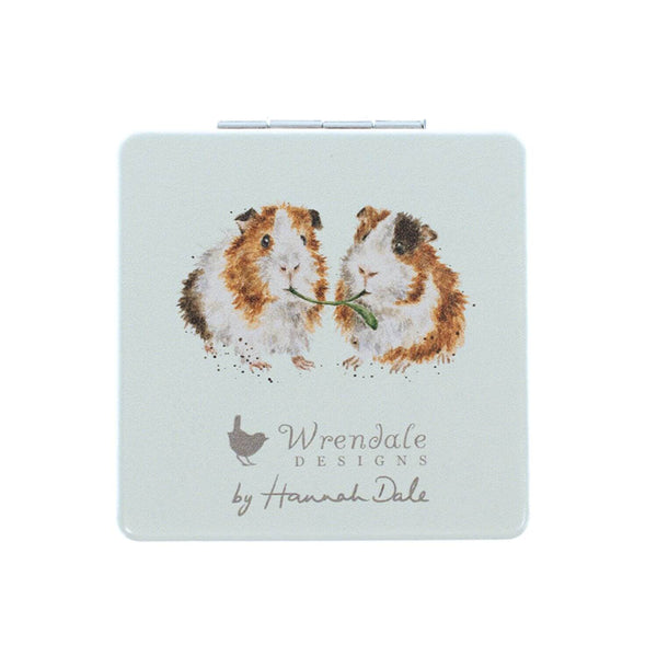 Wrendale Designs Compact Mirror - Piggy in the Middle