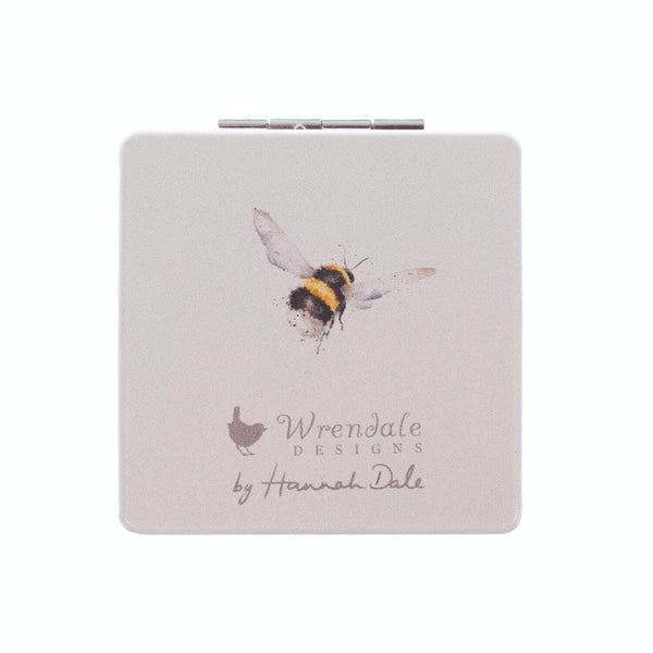 Wrendale Designs by Hannah Dale Compact Mirror - Flight of the Bumblebee