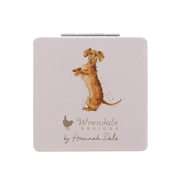 Wrendale Designs Compact Mirror - That Friday Feeling Dachshund