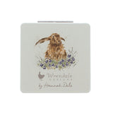 Wrendale Designs Compact Mirror - Hare-Brained