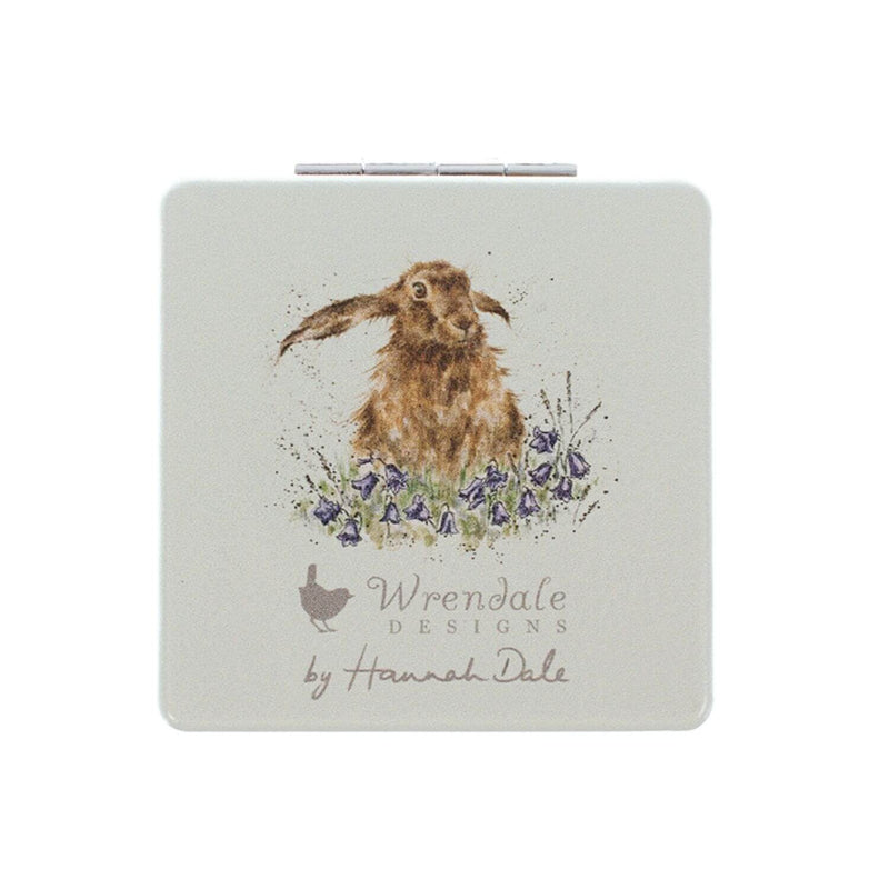 Wrendale Designs Compact Mirror - Hare-Brained