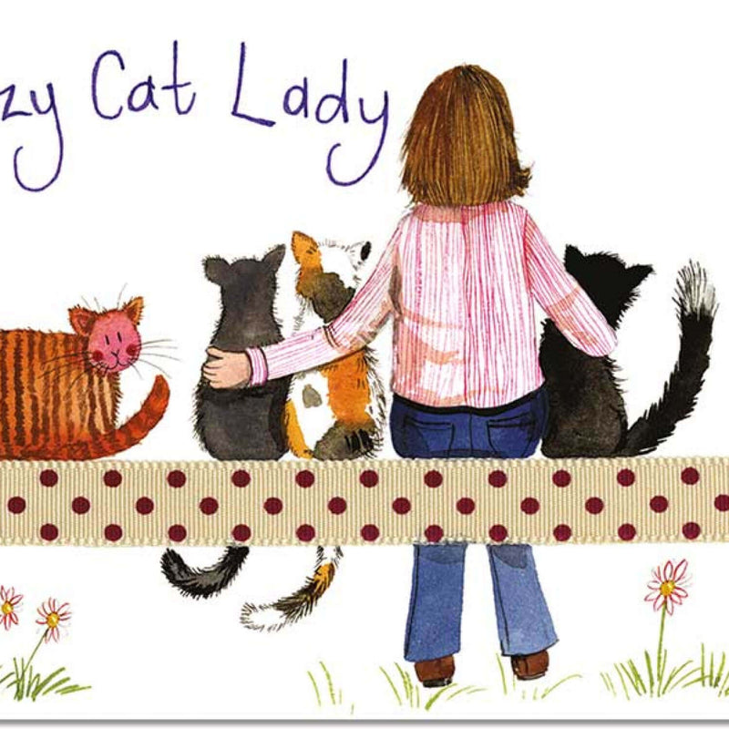 Alex Clark Placemat - Crazy Cat Lady