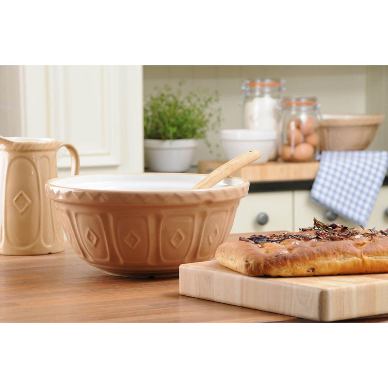 Mason Cash Cane S9 Round Mixing Bowl - 32cm - Potters Cookshop