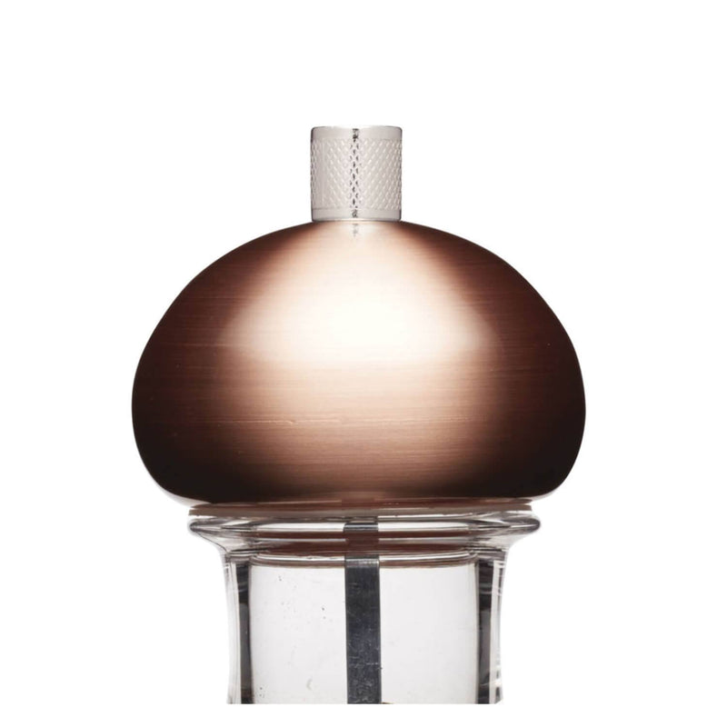 MasterClass Filled Copper Capstan Pepper Mill - Small - Potters Cookshop