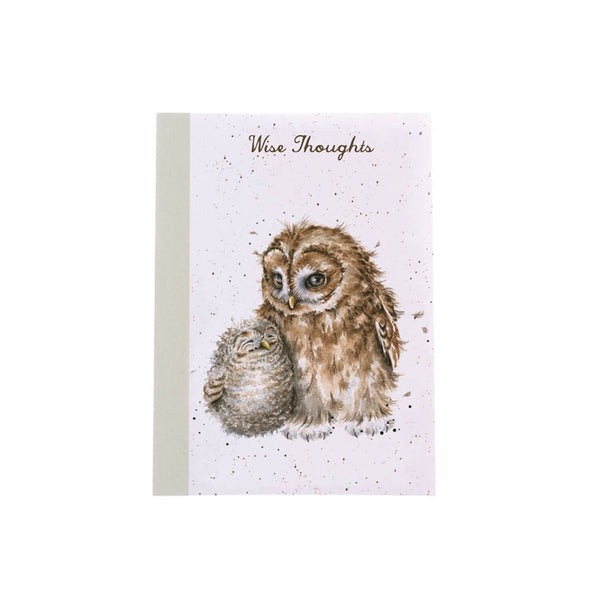 Wrendale Designs by Hannah Dale A6 Notebook - Owlways By Your Side