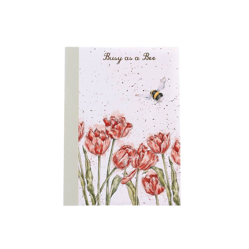 Wrendale Designs by Hannah Dale A6 Notebook - Busy As A Bee