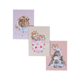 Wrendale Designs by Hannah Dale Set of 3 Notebooks - Whiskers & Paws