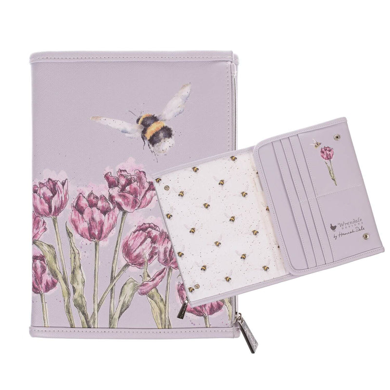 Wrendale Designs by Hannah Dale Notebook Wallet - Flight Of The Bumblebee