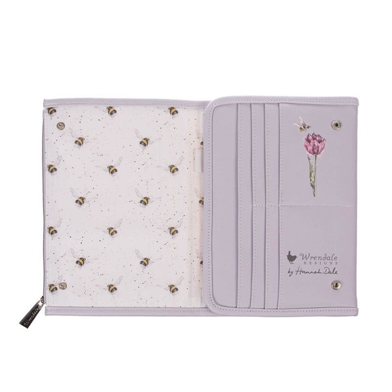 Wrendale Designs by Hannah Dale Notebook Wallet - Flight Of The Bumblebee